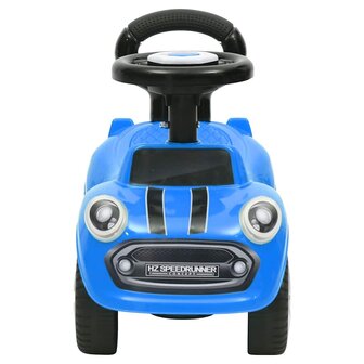 Loopauto blauw 2