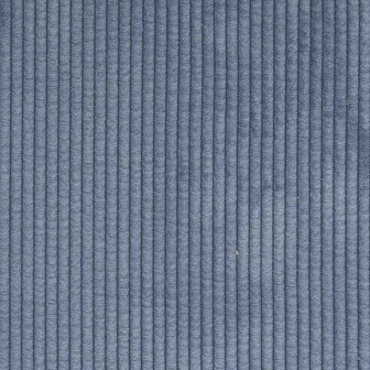 Loveseat Sofa Blauw 160x77x82 cm Corduroy Stof 8