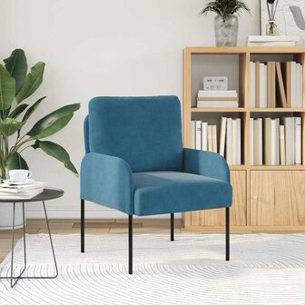 Banken met kussen 55cm Blauw Multiplex 3