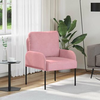 Banken met kussen 55cm Roze Multiplex 1