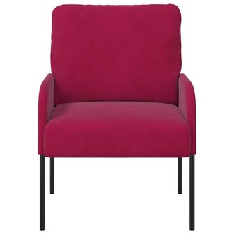 Banken met kussen 55cm Wijnrood Multiplex 4