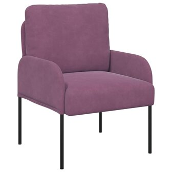 Banken met kussen 55cm Paars Multiplex 2