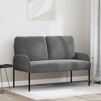 Banken met kussen 110cm Donkergrijs Multiplex 1