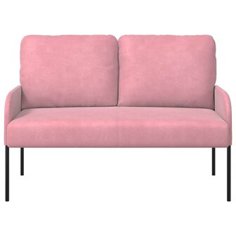 Banken met kussen 110cm Roze Multiplex 4