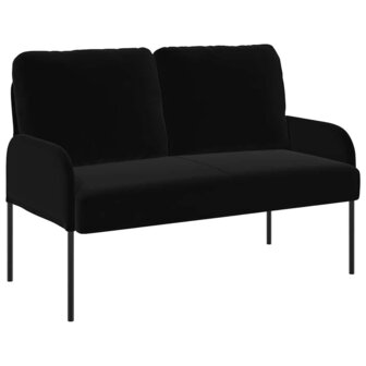 Banken met kussen 110cm Zwart Multiplex 2