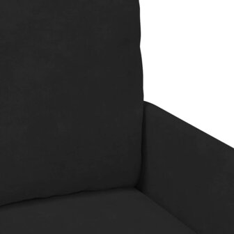 Banken met kussen 110cm Zwart Multiplex 7