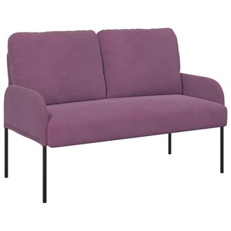Banken met kussen 110cm Paars Multiplex 2