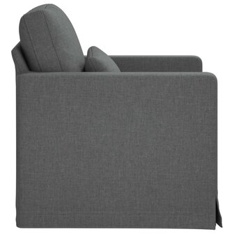 Bank Donkergrijs 78 x 78 x 80 cm Stof 5