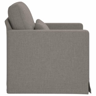Bank Taupe 78 x 78 x 80 cm Stof 5