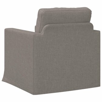 Bank Taupe 78 x 78 x 80 cm Stof 6