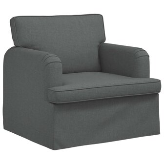 Bank Donkergrijs 84 x 80 x 85 cm Stof 2
