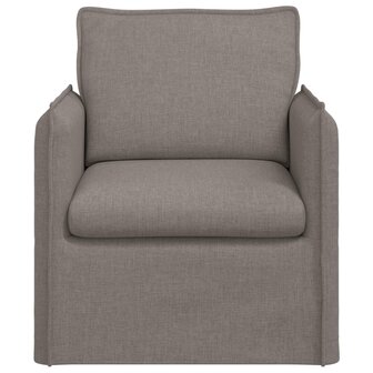 Bank Taupe 195 x 82 x 85 cm Stof 4