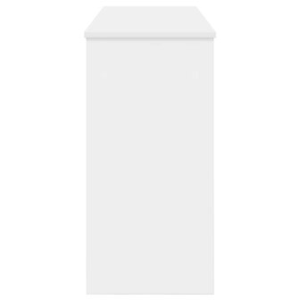 Keyboardstand Wit 120 x 32 x 64 cm Bewerkt hout 6