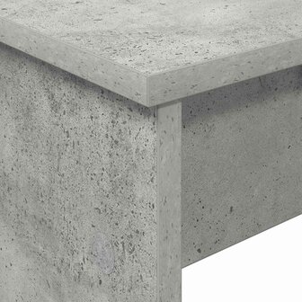 Keyboardstand Beton Grijs 120 x 32 x 64 cm Bewerkt hout 8