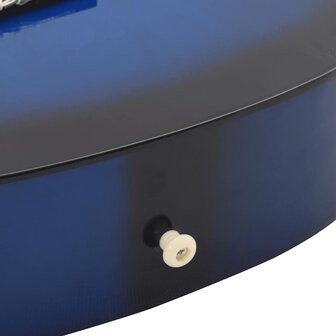 Gitaar klassiek beginner en kinderen 3/4 36" blauw      9
