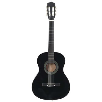 Gitaar klassiek beginner en kinderen 3/4 36" zwart 3