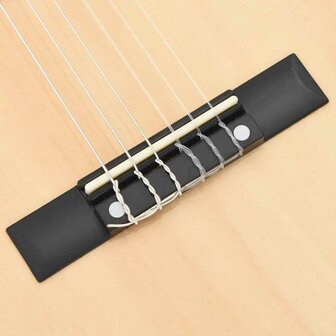 Gitaar klassiek beginner kinderen 1/2 34" lindenhout    7