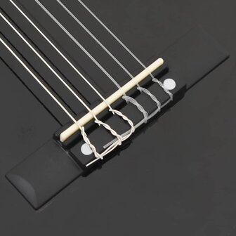 Gitaar klassiek beginner en kinderen 1/2 34" zwart 7