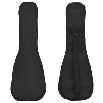 Ukuleleset met tas voor kinderen sopraan 21&amp;apos;&amp;apos; zwart 4