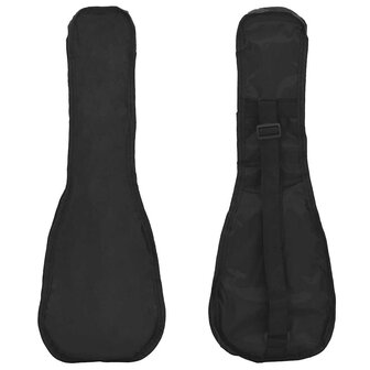 Ukuleleset met tas voor kinderen sopraan 23&amp;apos;&amp;apos; zwart 4