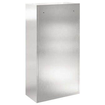 Pakketbrievenbus Zilver 44 x 22 x 82 cm Roestvrij staal 7