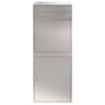Pakketbrievenbus Zilver 47,5 x 38 x 59 cm Roestvrij staal 5