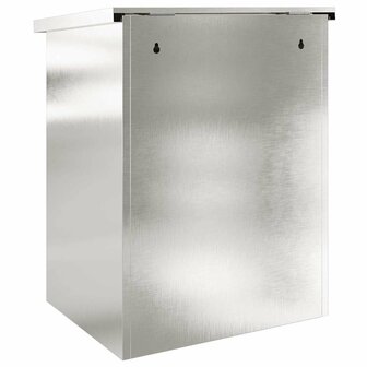 Pakketbrievenbus Zilver 47,5 x 38 x 59 cm Roestvrij staal 7