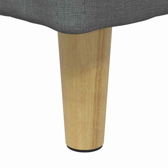 Opslag ottoman met kussen Donkergrijs 40 x 40 x 45 cm Stof 8