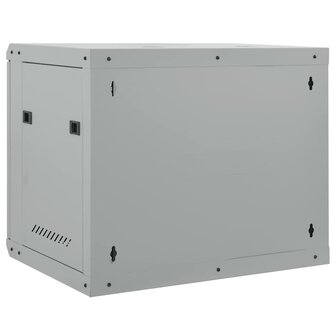 Netwerkkast met opslag Grijs 60 x 45 x 50 cm Staal 5