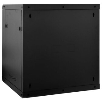 Netwerkkast met opslag Zwart 60 x 45 x 65 cm Staal 5