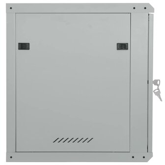 Netwerkkast met opslag Grijs 60 x 45 x 65 cm Staal 4