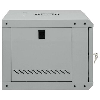 Netwerkkast met opslag Grijs 53 x 45 x 30 cm Staal 4