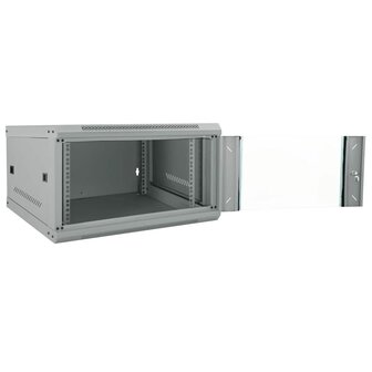 Netwerkkast met opslag Grijs 53 x 60 x 30 cm Staal 2