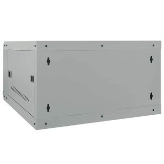 Netwerkkast met opslag Grijs 53 x 60 x 30 cm Staal 5