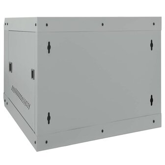 Netwerkkast met opslag Grijs 53 x 60 x 45 cm Staal 5