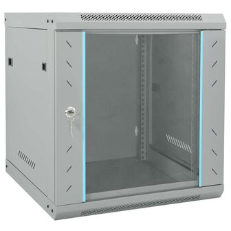 Netwerkkast met opslag Grijs 53 x 60 x 60 cm Staal 1