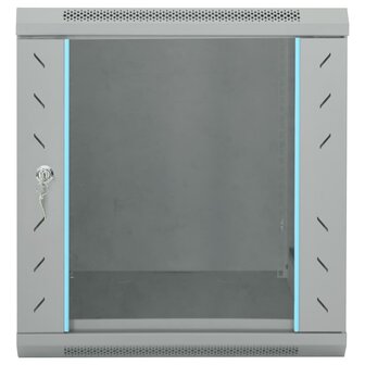 Netwerkkast met opslag Grijs 53 x 60 x 60 cm Staal 3
