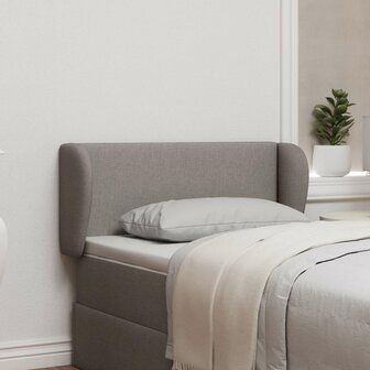 Hoofdbord oor Taupe 40 x 23 x 6 cm Stof 1