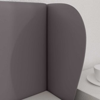 Hoofdbord oor Dim Grijs 40 x 23 x 6 cm PVC 4