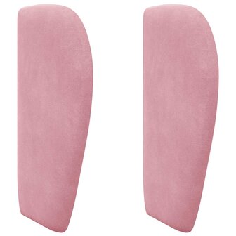 Hoofdbord oor Roze 40 x 23 x 6 cm Fluweel 2