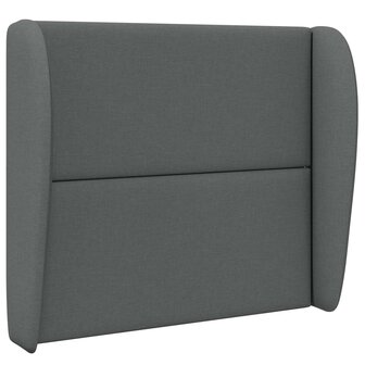 Hoofdbord oor Dim Grijs 80 x 23 x 6 cm Stof 3