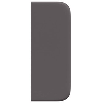 Hoofdbord oor 2 pcs Grijs 40 x 16 x 5 cm Multiplex en Kunstleer 7
