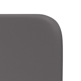 Hoofdbord oor 2 pcs Grijs 40 x 16 x 5 cm Multiplex en Kunstleer 9