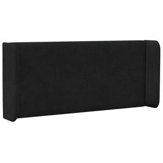 Hoofdbord oor Zwart 40,5 x 40,5 x 4 cm Fluweel 3