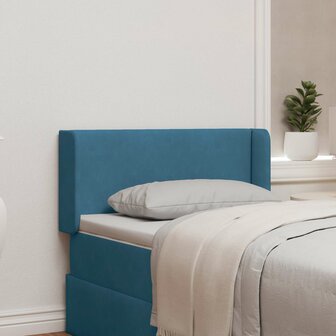 Hoofdbord oor Blauw 40,5 x 40,5 x 4 cm Fluweel 1