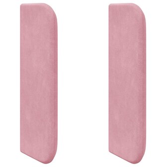 Hoofdbord oor Roze 40,5 x 40,5 x 4 cm Fluweel 2