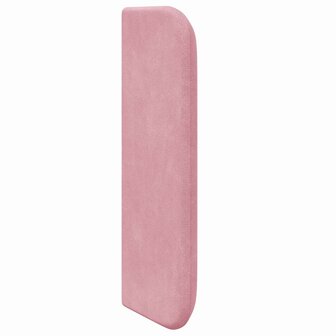 Hoofdbord oor Roze 40,5 x 40,5 x 4 cm Fluweel 5
