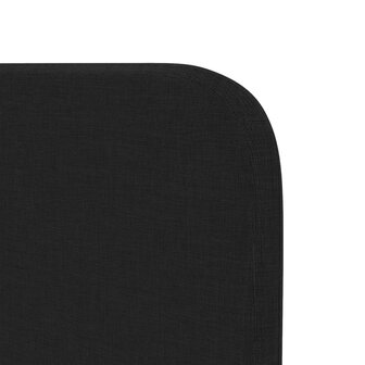 Hoofdbord oor Zwart 80 x 16 x 4 cm Stof 9