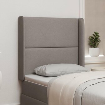 Hoofdbord oor Taupe 80 x 16 x 4 cm Stof 1