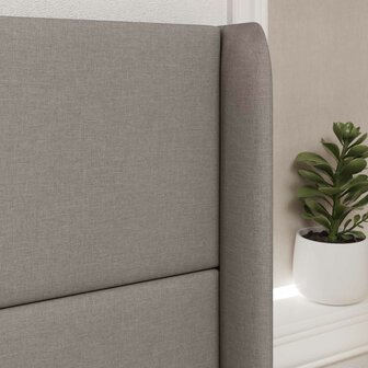 Hoofdbord oor Taupe 80 x 16 x 4 cm Stof 4